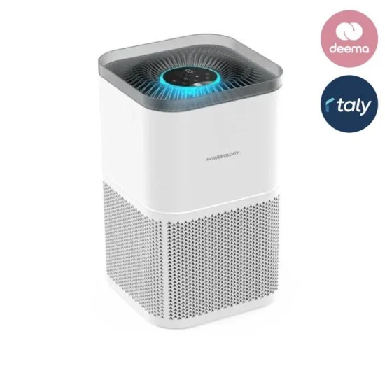 Air Purifier Smart Eliminate Odor & Smoke Powerology - White